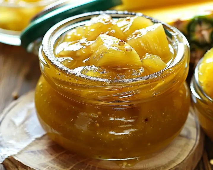Pineapple-Cowboy Candy Pepper Jelly