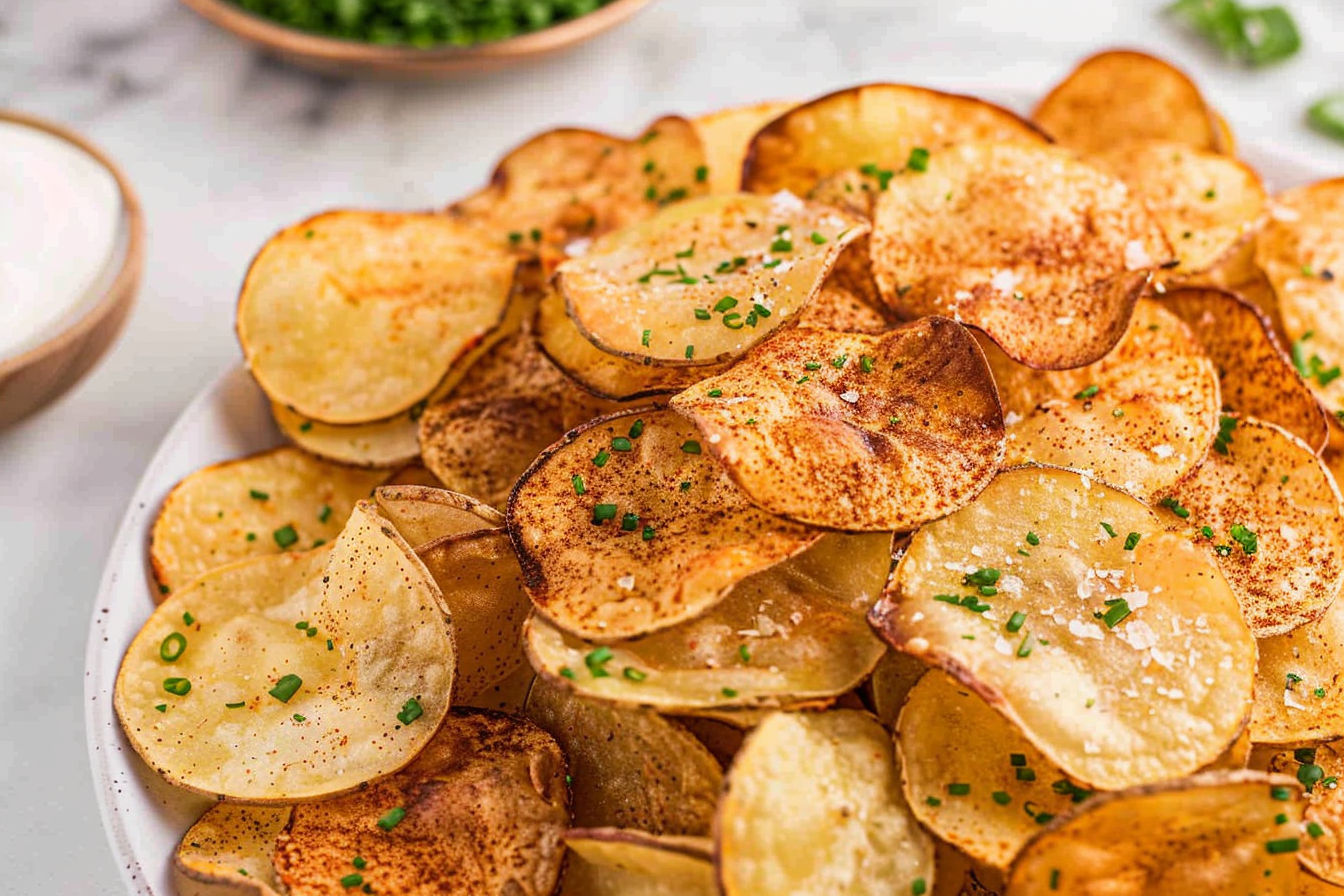 Air Fryer Potato Chips