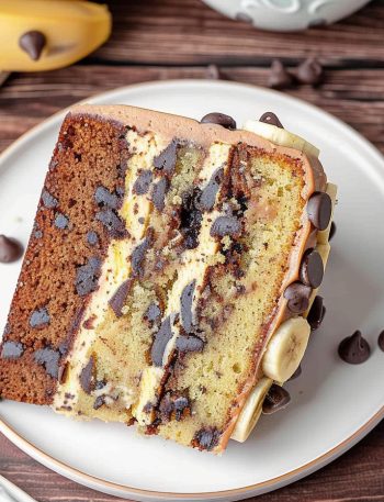 Banana Chocolate Chip Cake