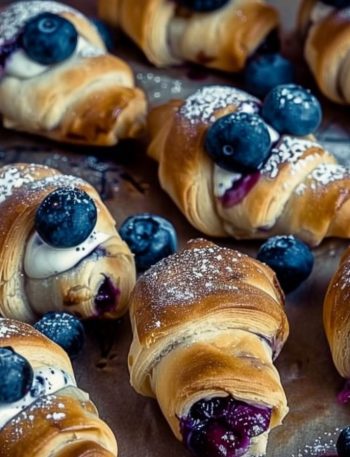 Blueberry Cheesecake Rolls