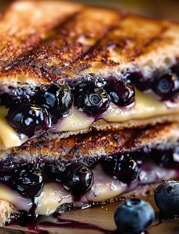 Blueberry Grilled Cheese Sandwich