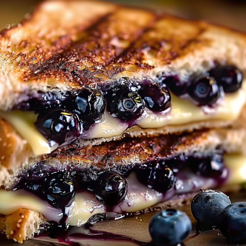 Blueberry Grilled Cheese Sandwich