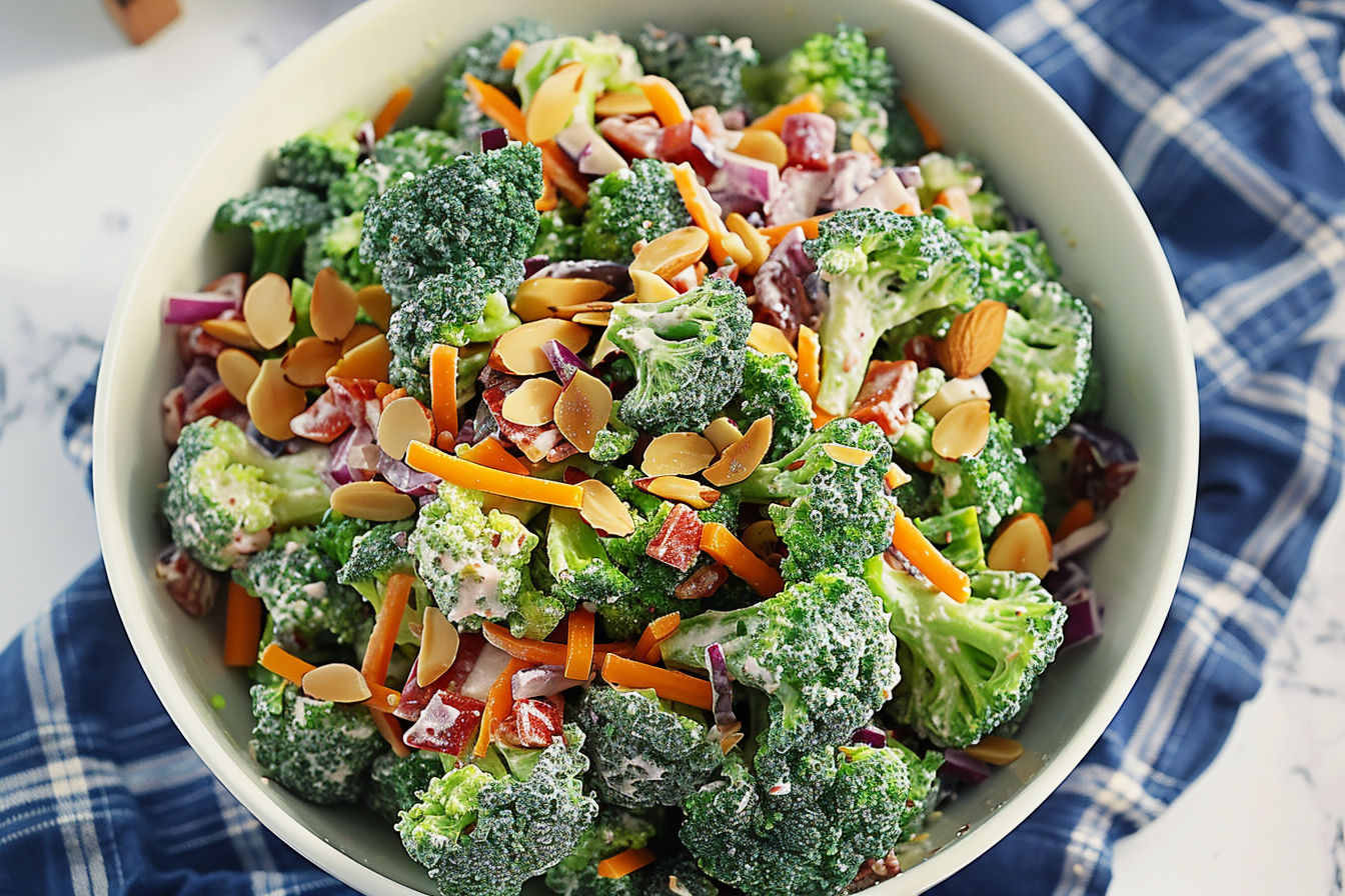 Broccoli Salad with Almonds