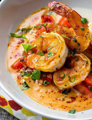 Cajun Shrimp with Tomato Cream Sauce