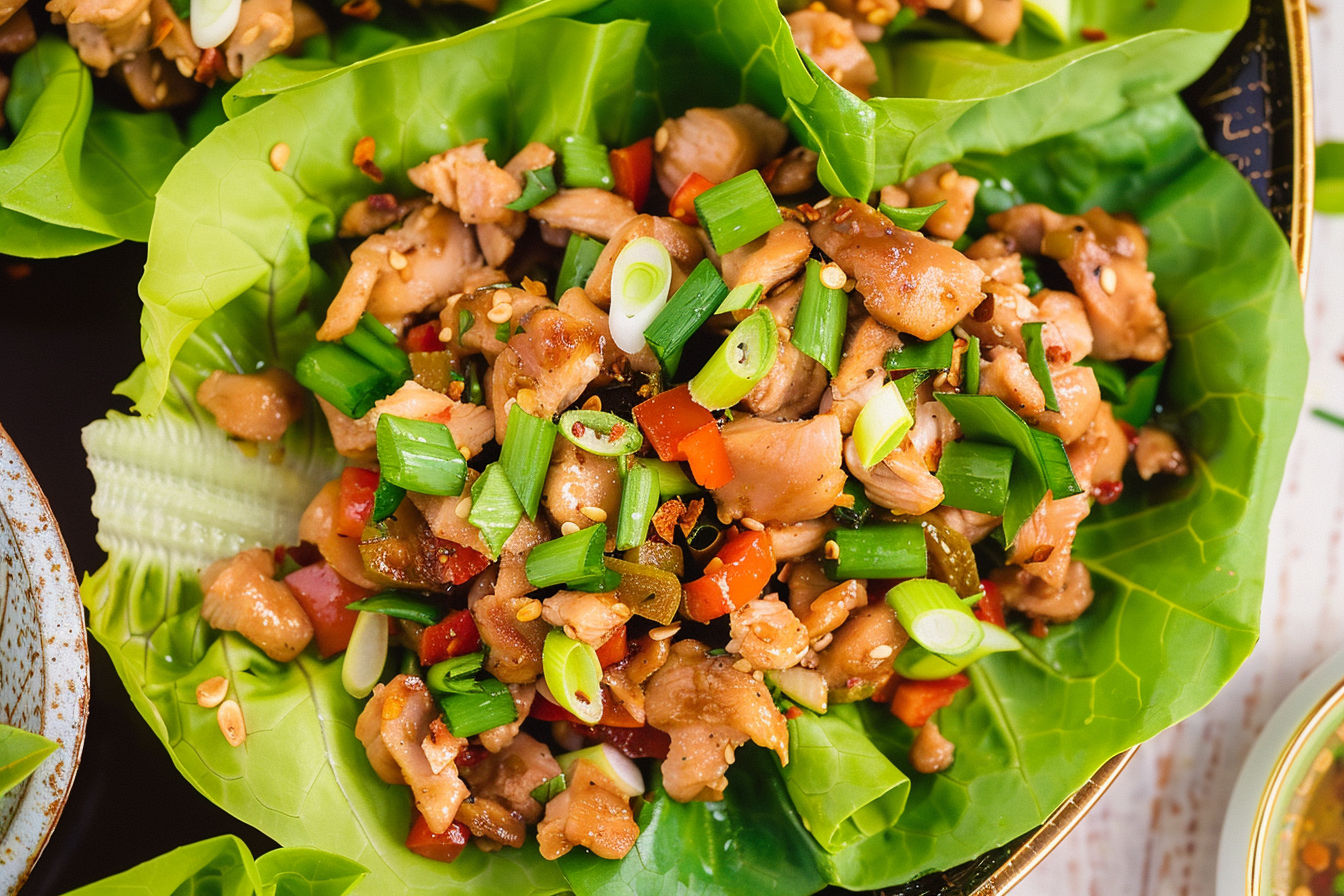 Chicken Lettuce Wraps