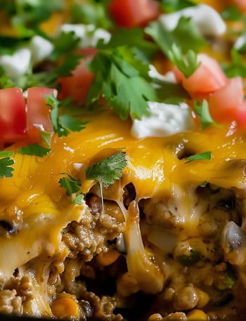 Creamy Burrito Casserole