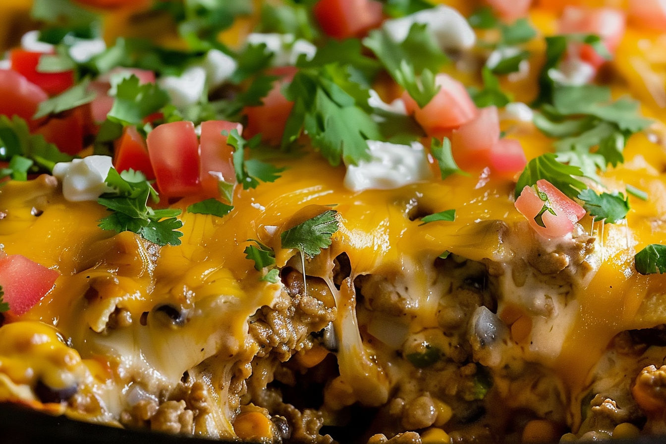 Creamy Burrito Casserole