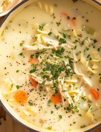 Creamy Chicken Noodle Soup