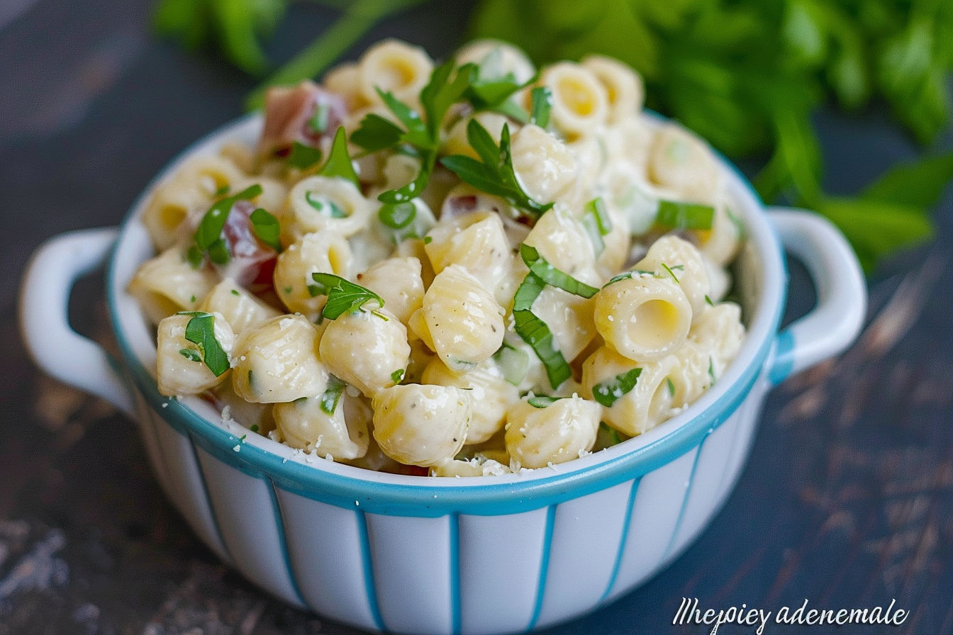 Creamy Parmesan Pasta Salad