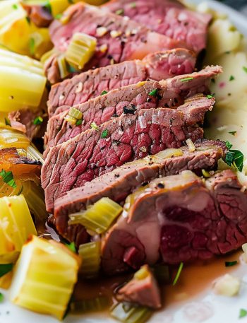 Crock Pot Corned Beef and Cabbage