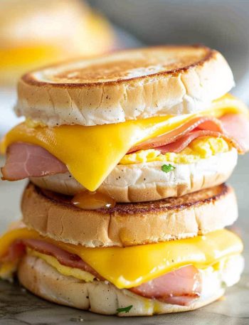 Freezer Breakfast Sandwiches