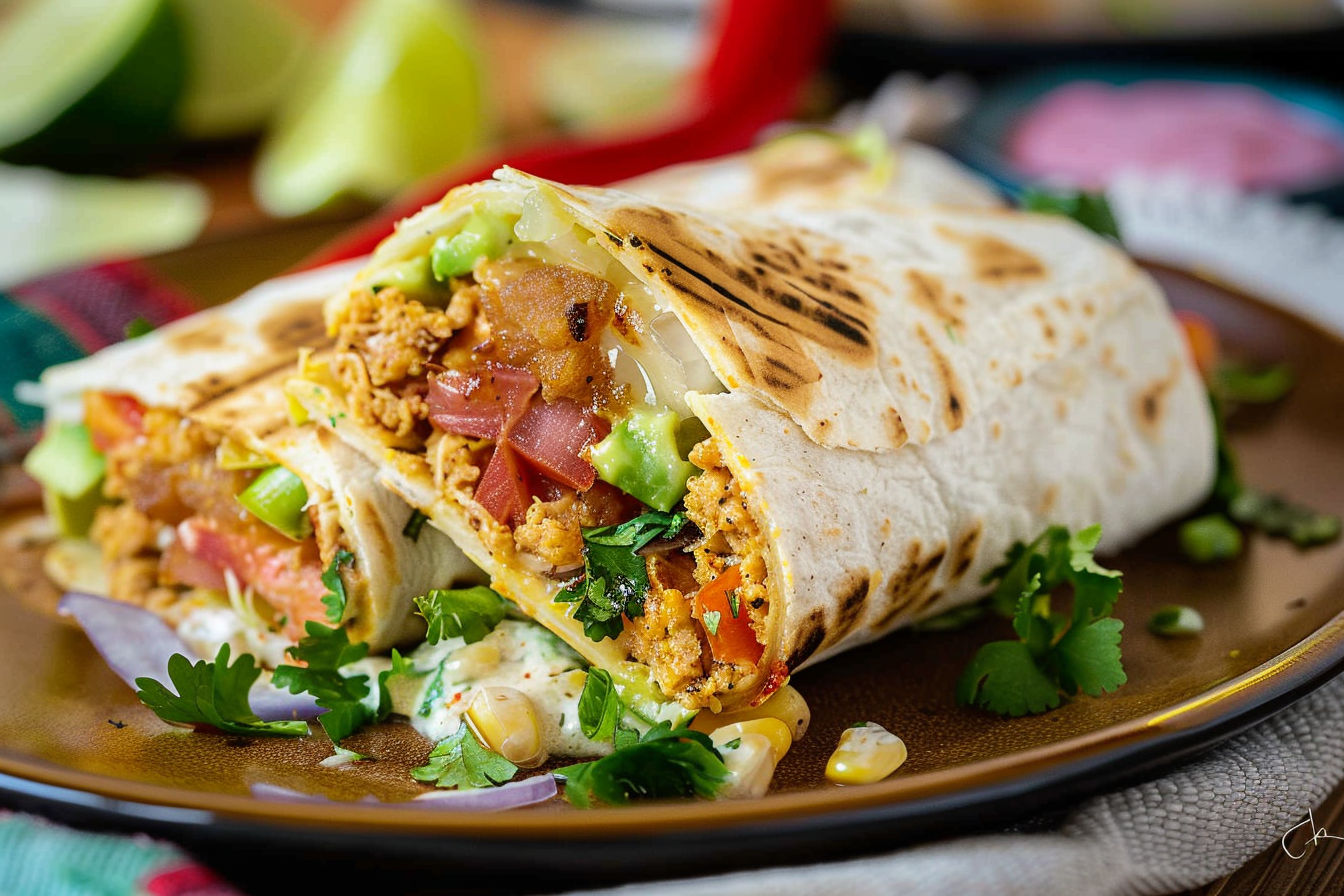 Grilled Stuffed Burrito