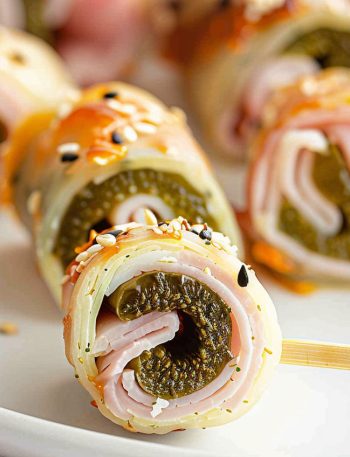 Ham Pickle Roll Ups