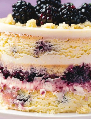 Lemon Blackberry Cake