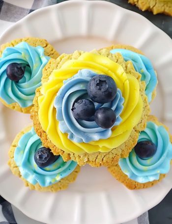 Lemon Blueberry Cookies