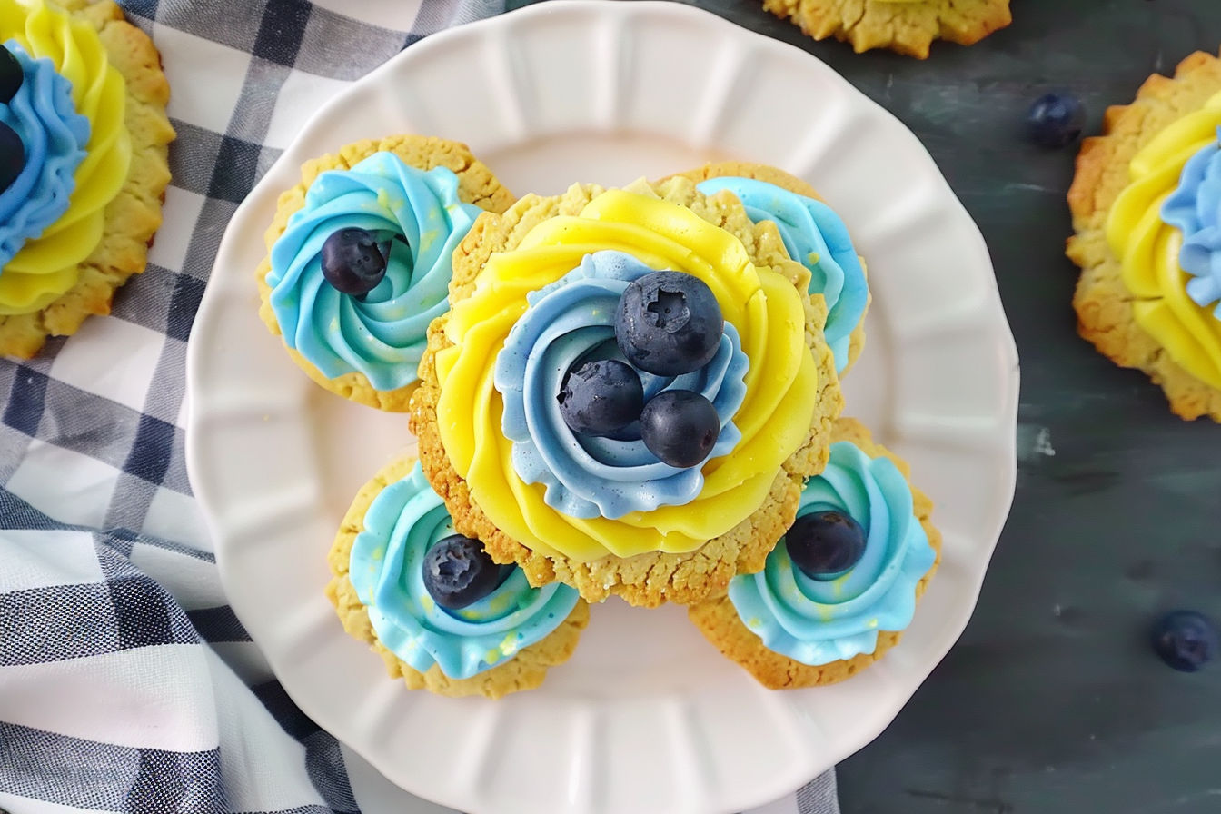 Lemon Blueberry Cookies