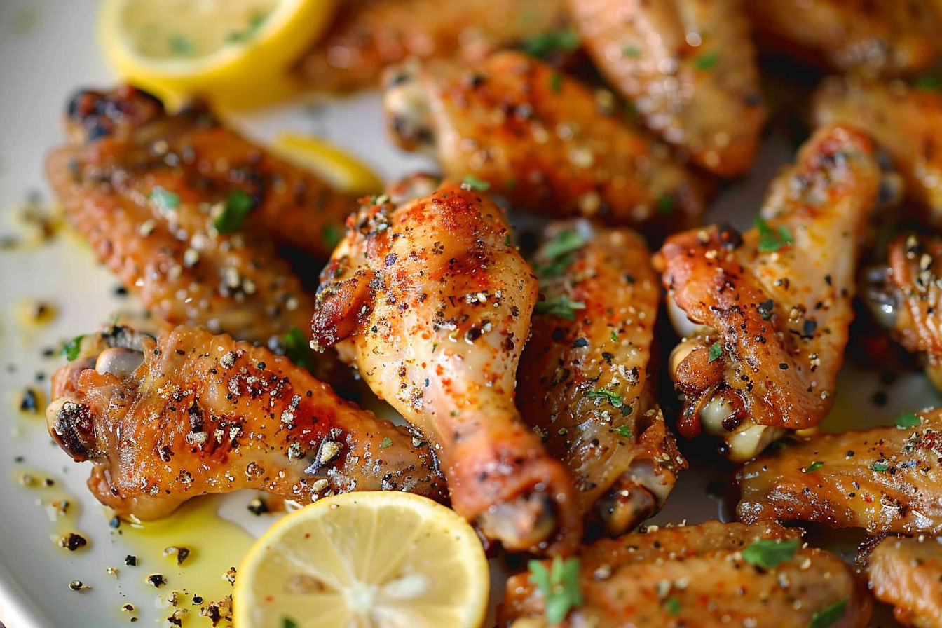 Lemon pepper wings