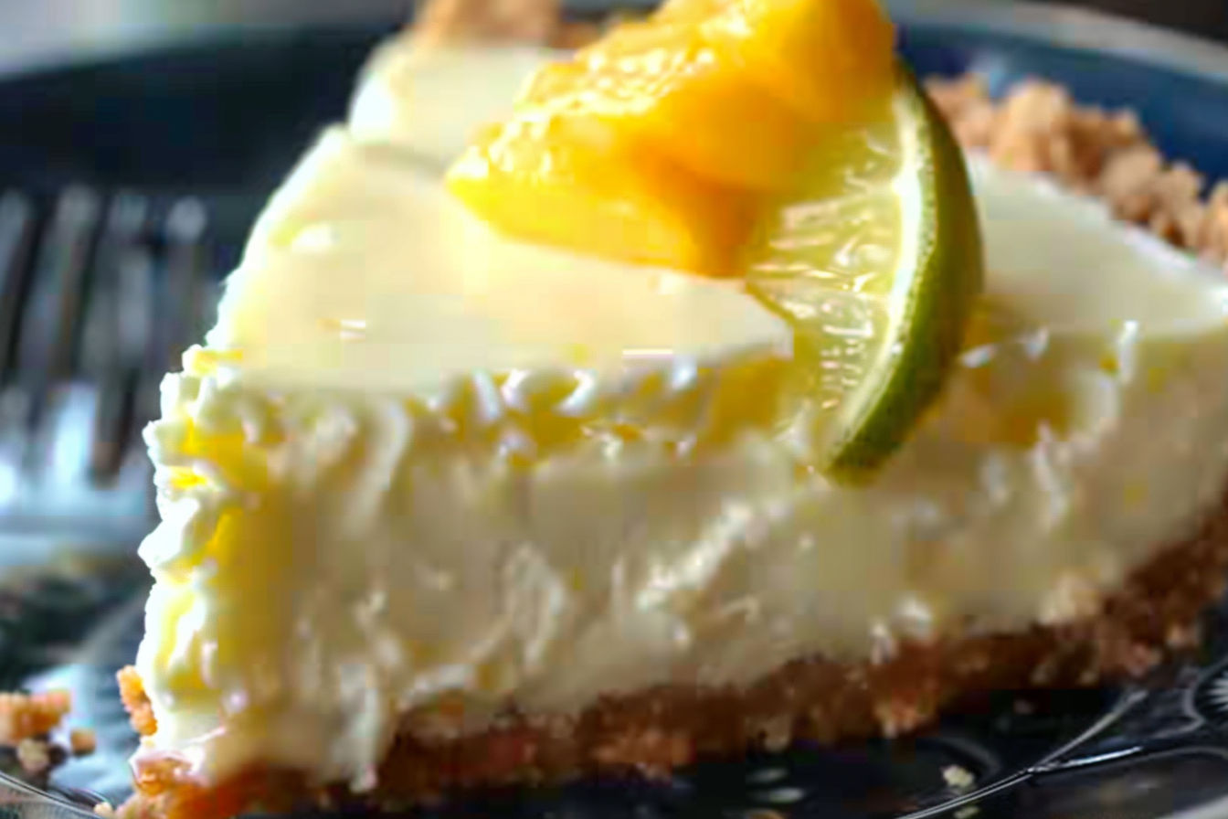 Mango Key Lime Cheesecake