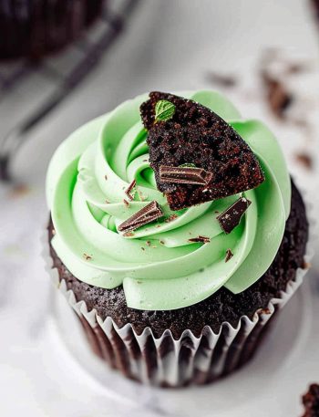 Mint Chocolate Cupcakes