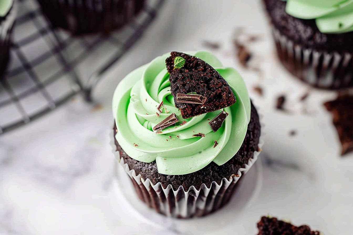 Mint Chocolate Cupcakes