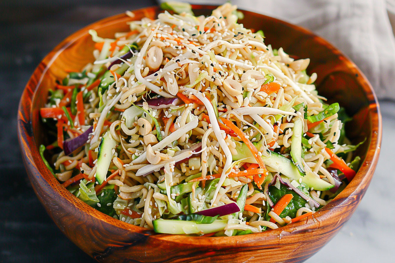 Oriental Salad with Ramen Noodles