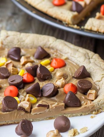 Peanut Butter Cookie Pizza