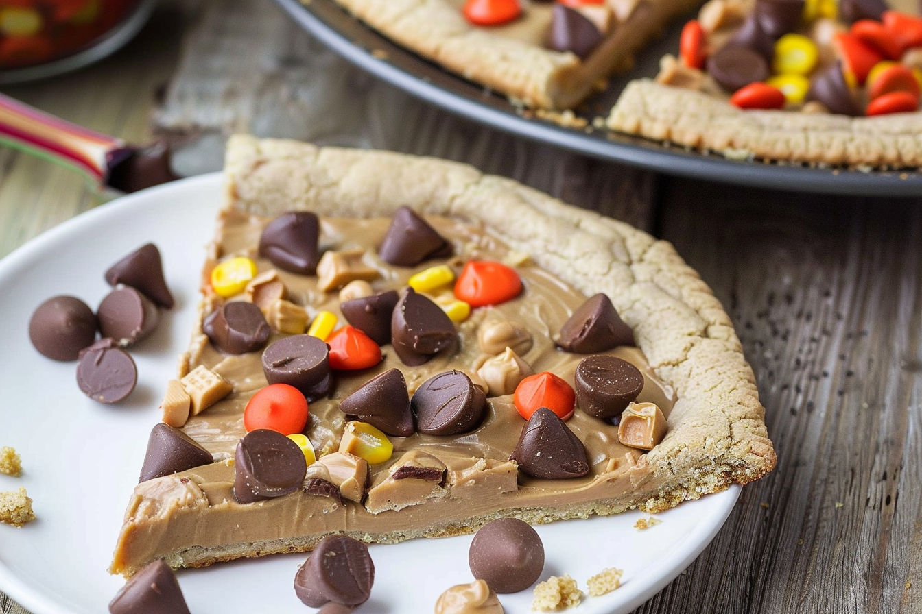 Peanut Butter Cookie Pizza