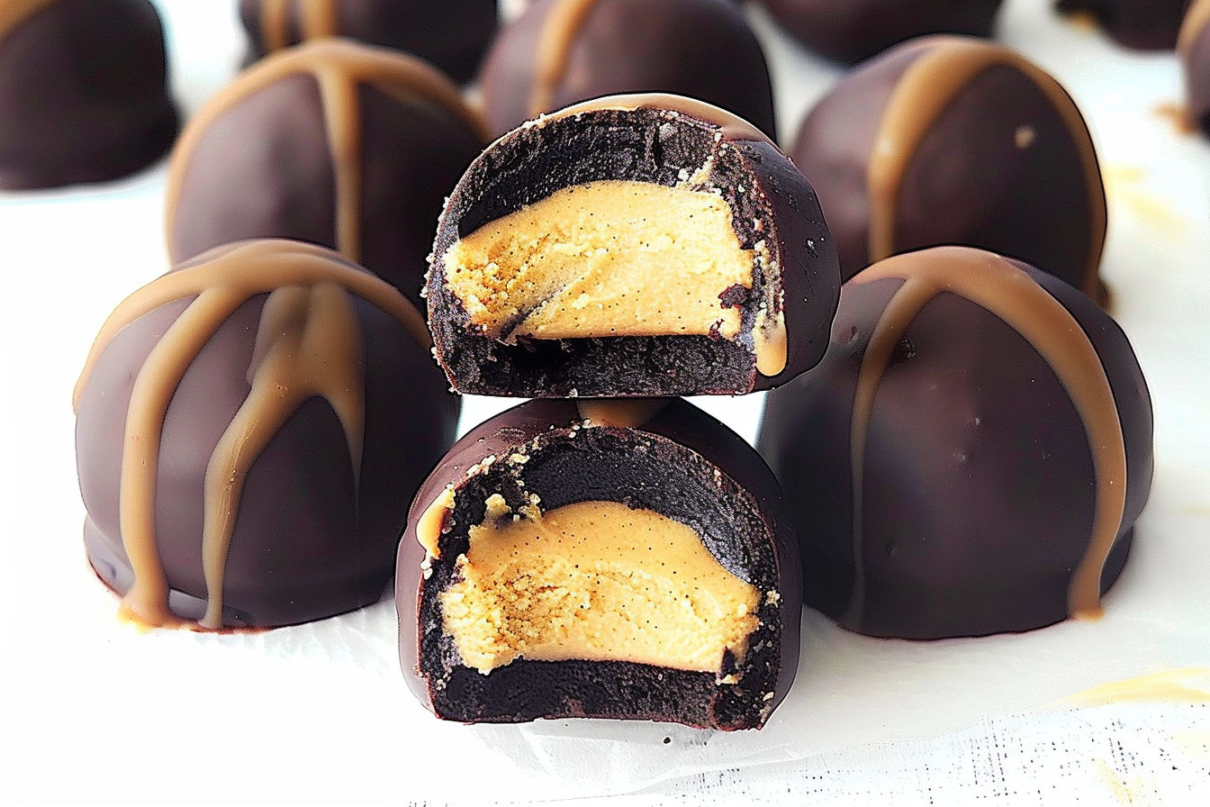 Peanut Butter Oreo Buckeyes