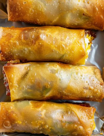 Philly Cheesesteak Egg Rolls