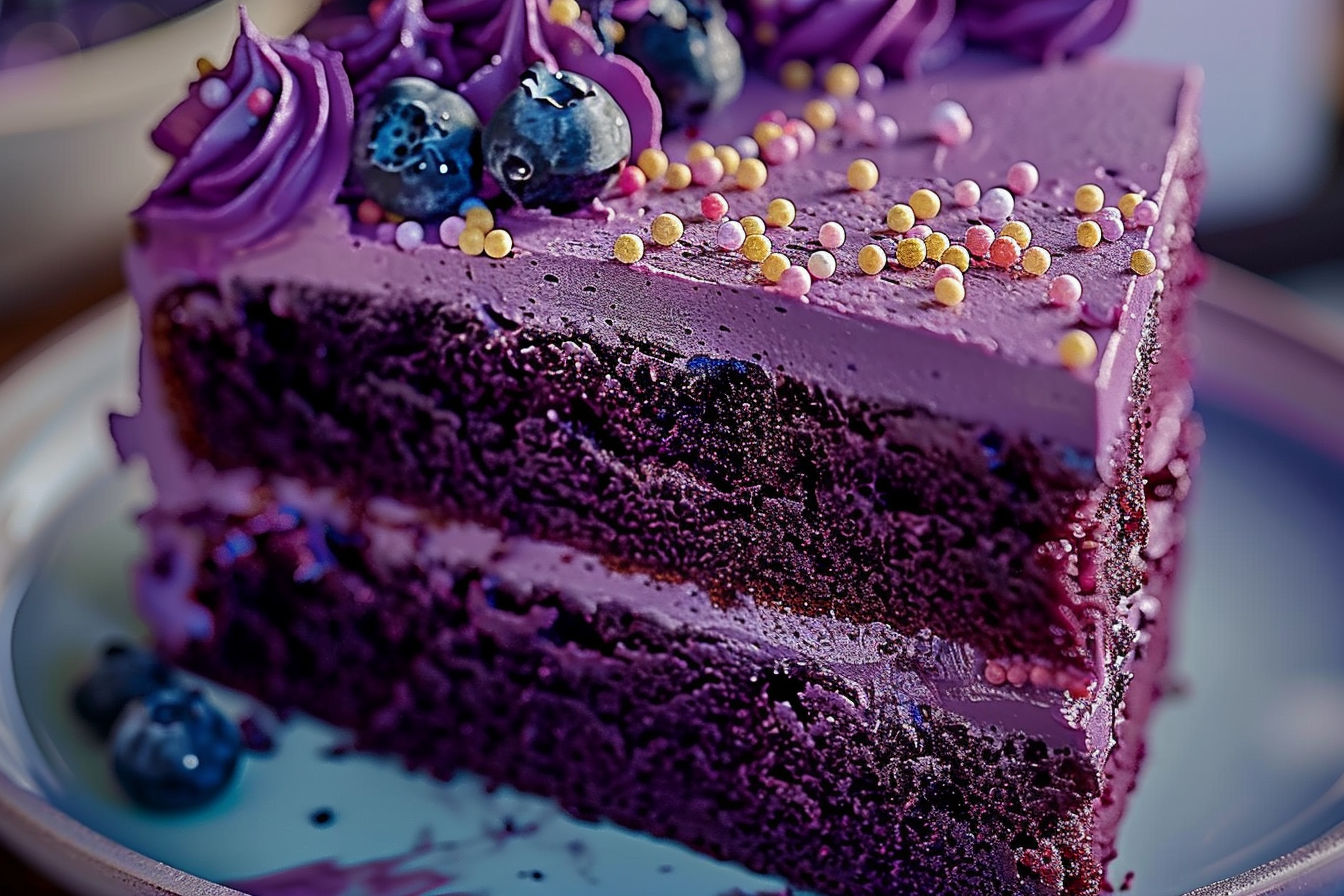 Purple Velvet Cake