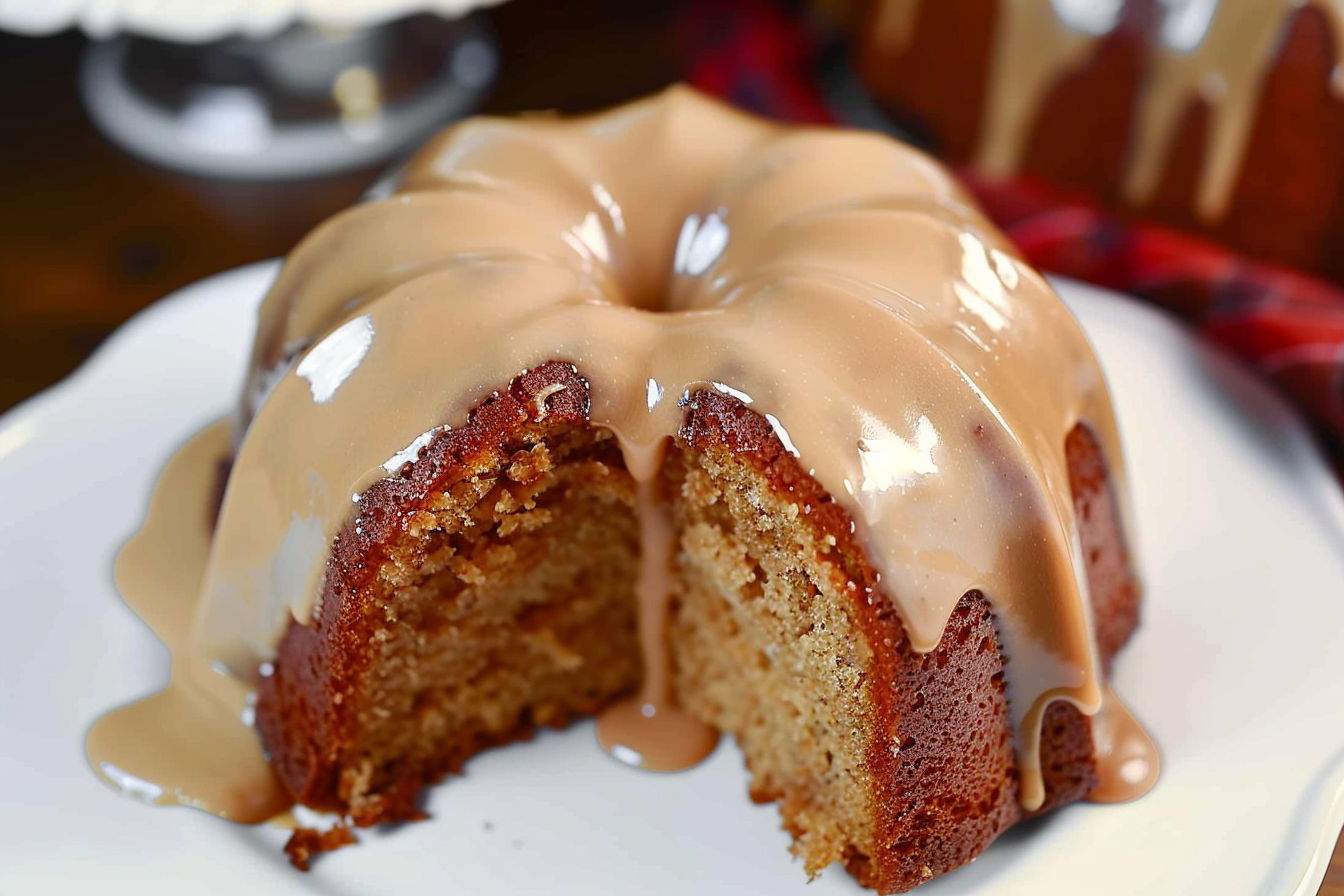 Salted Caramel Bundt Cake