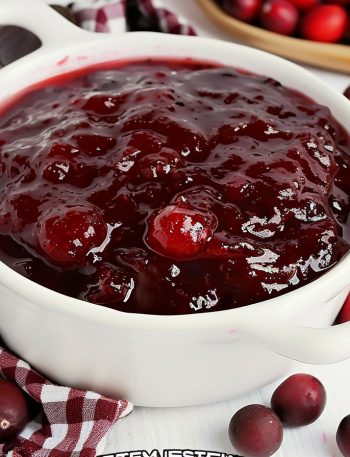 Slow Cooker Cranberry Sauce