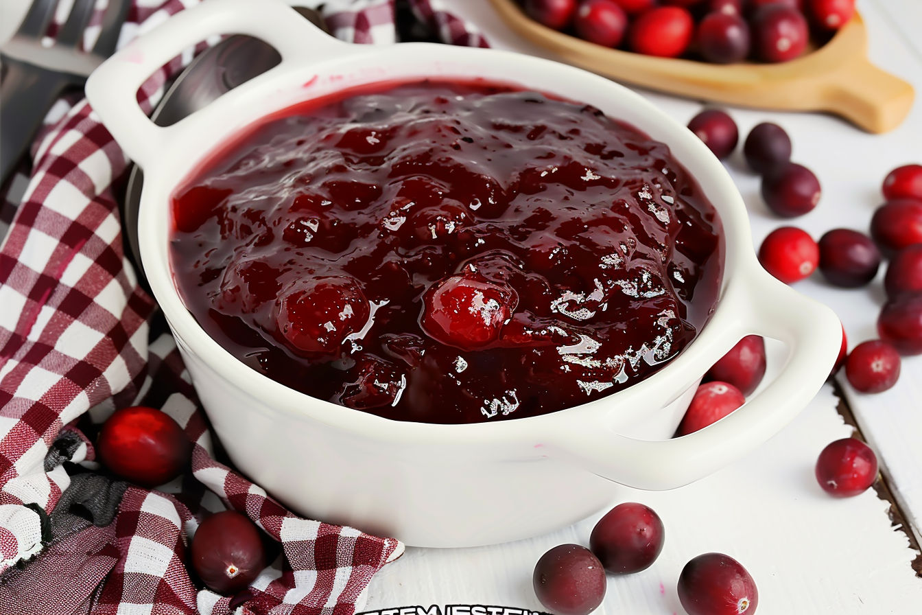 Slow Cooker Cranberry Sauce