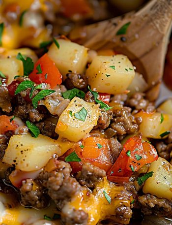 Slow Cooker Hamburger Hash