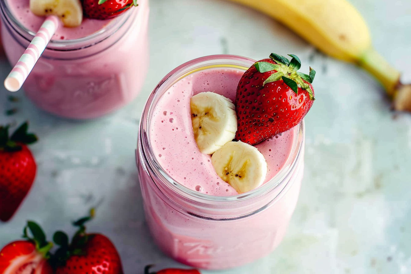 Strawberry Banana Smoothie