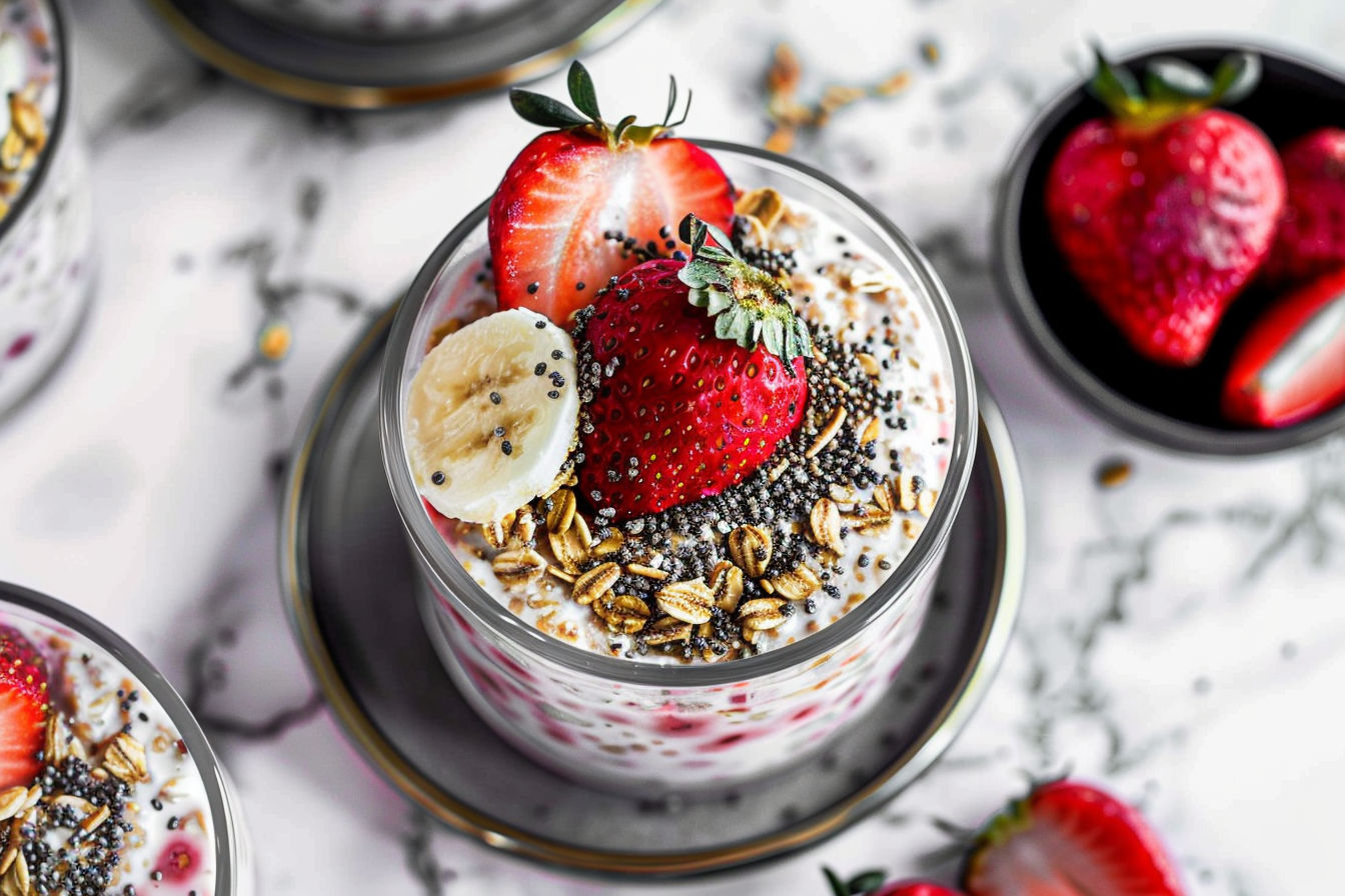 Strawberry Overnight Oats