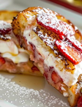 Strawberry Stuffed French Toast