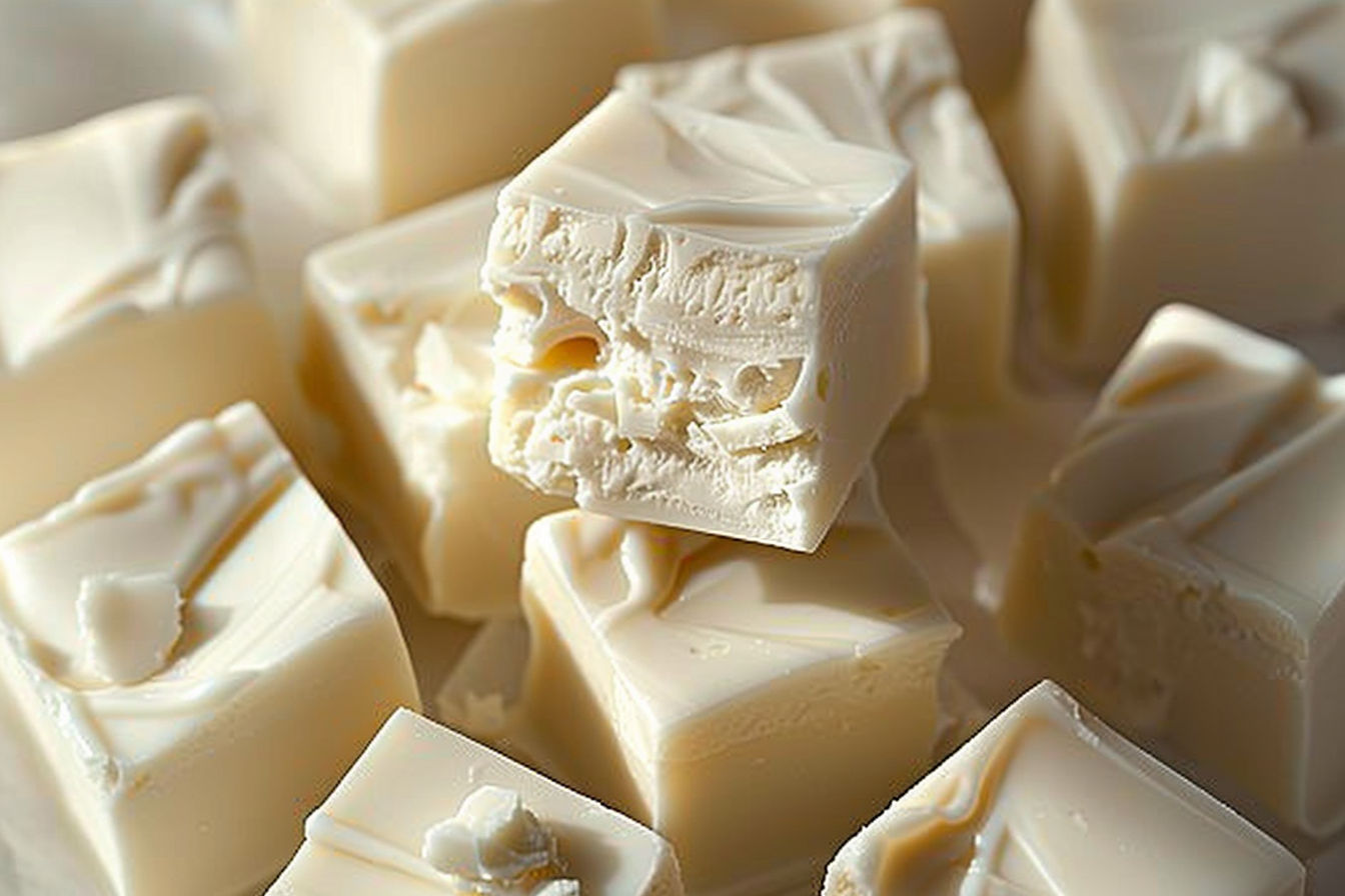 White Chocolate Fudge Bites