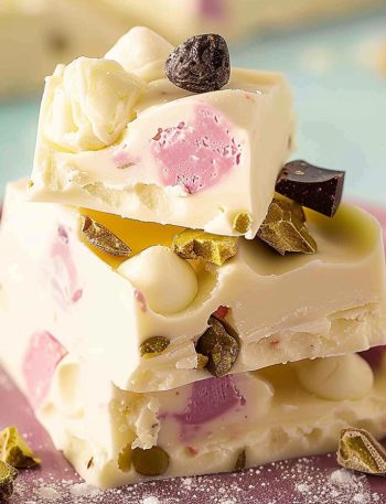 White chocalate rocky road