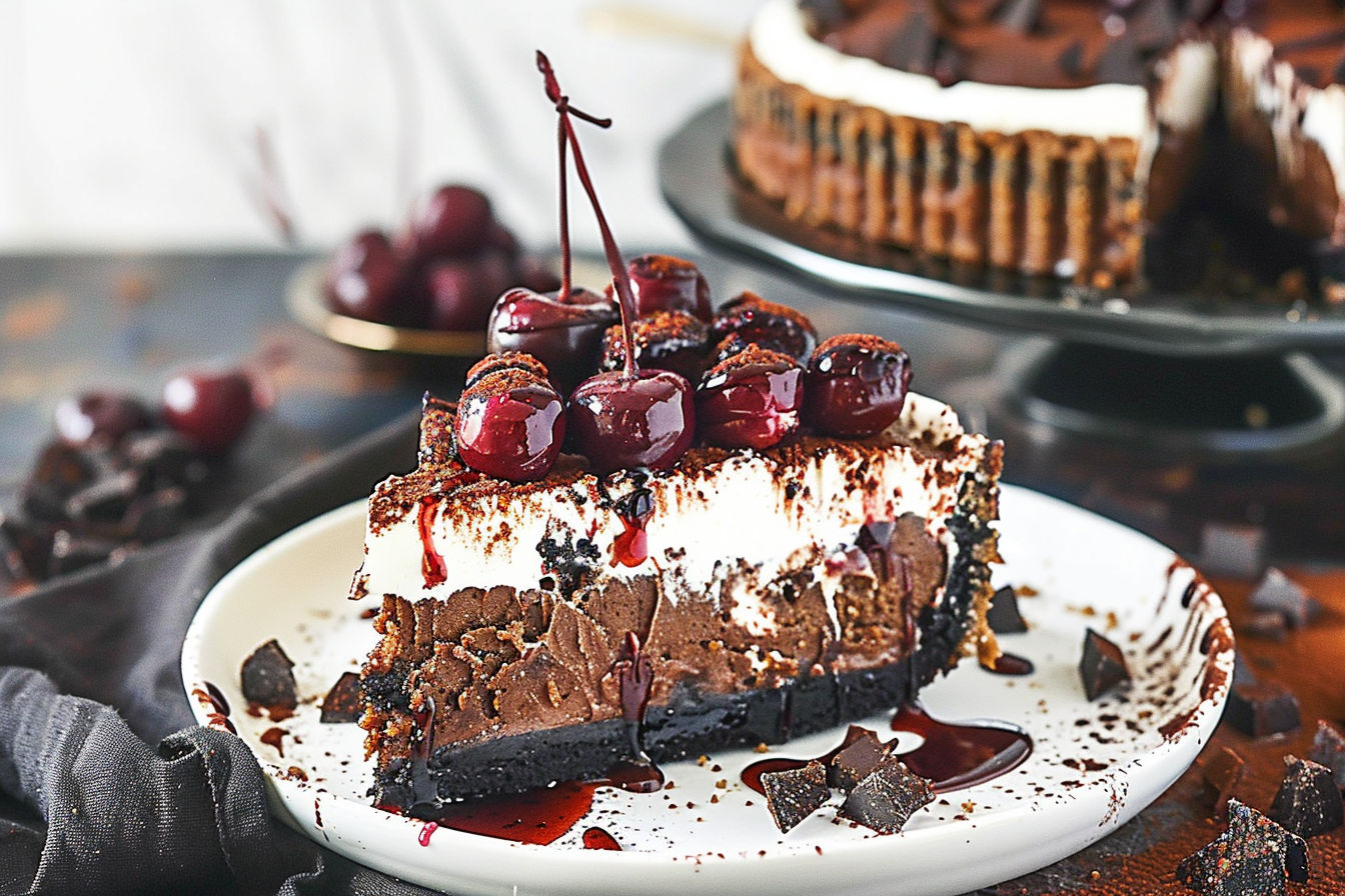 Black Forest Cheesecake