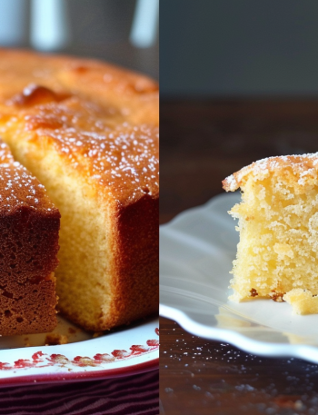 Flourless and Sugarless Stovetop Cake