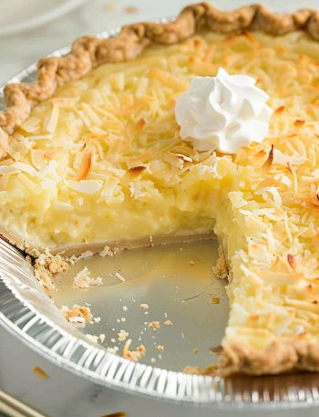 Coconut Custard Pie