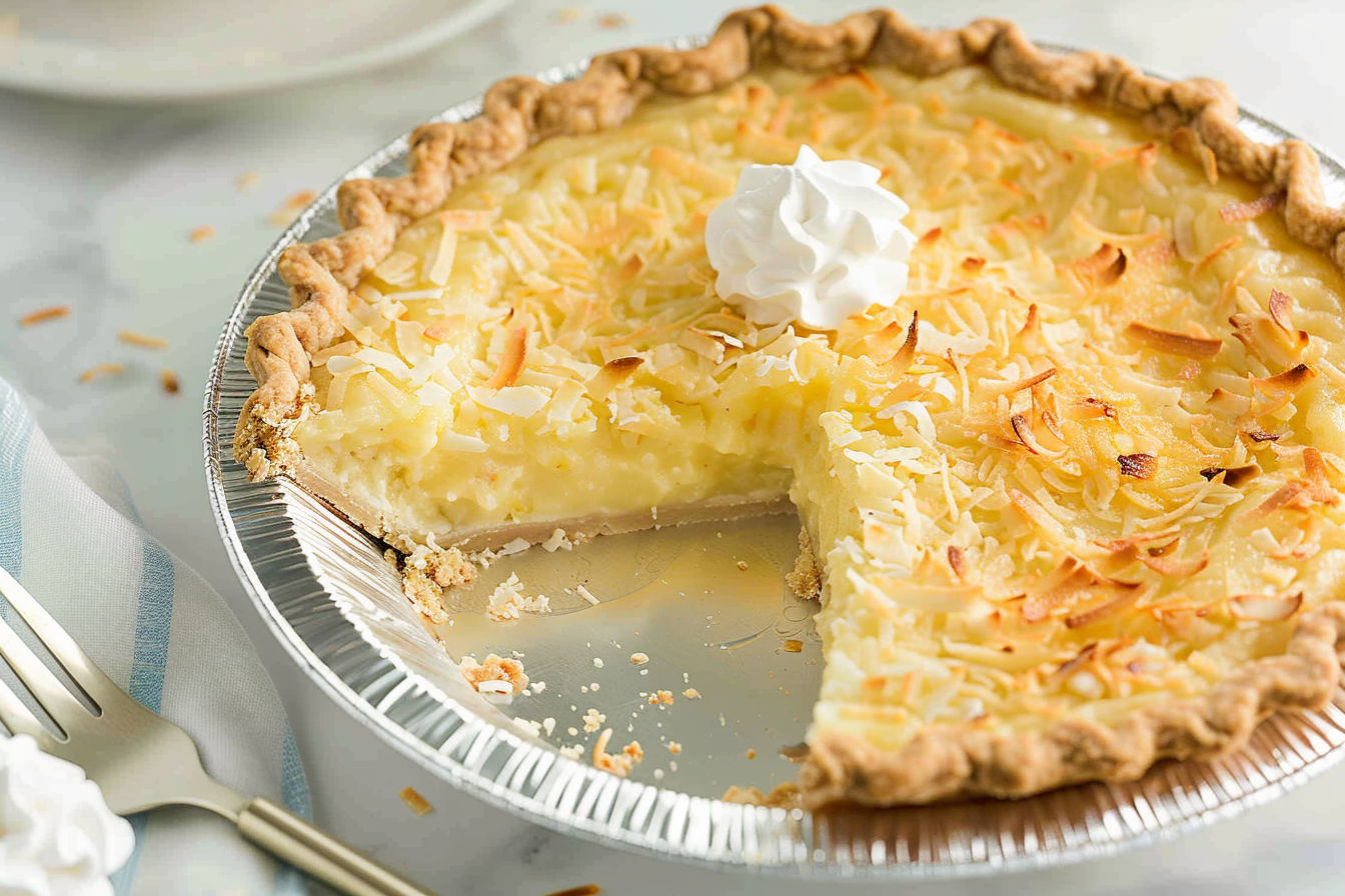 Coconut Custard Pie