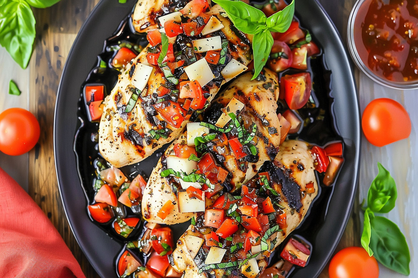 Easy Bruschetta Chicken