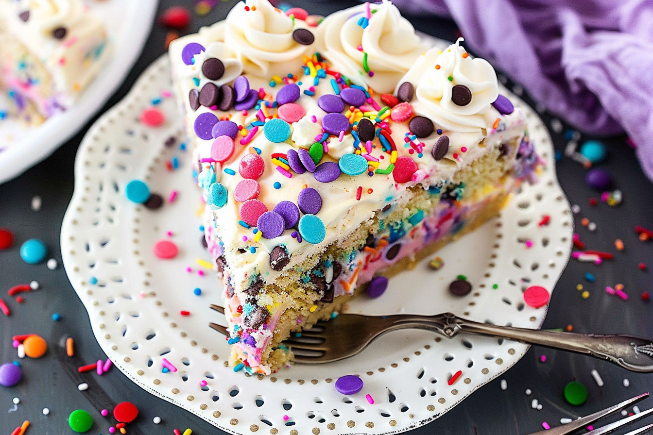 Funfetti Cookie Cake