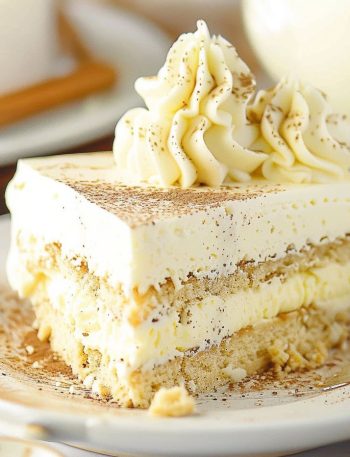 No Bake Eggnog Icebox Cake