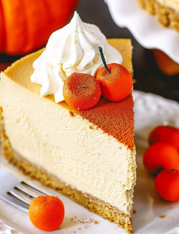 No Bake Pumpkin Cheesecake