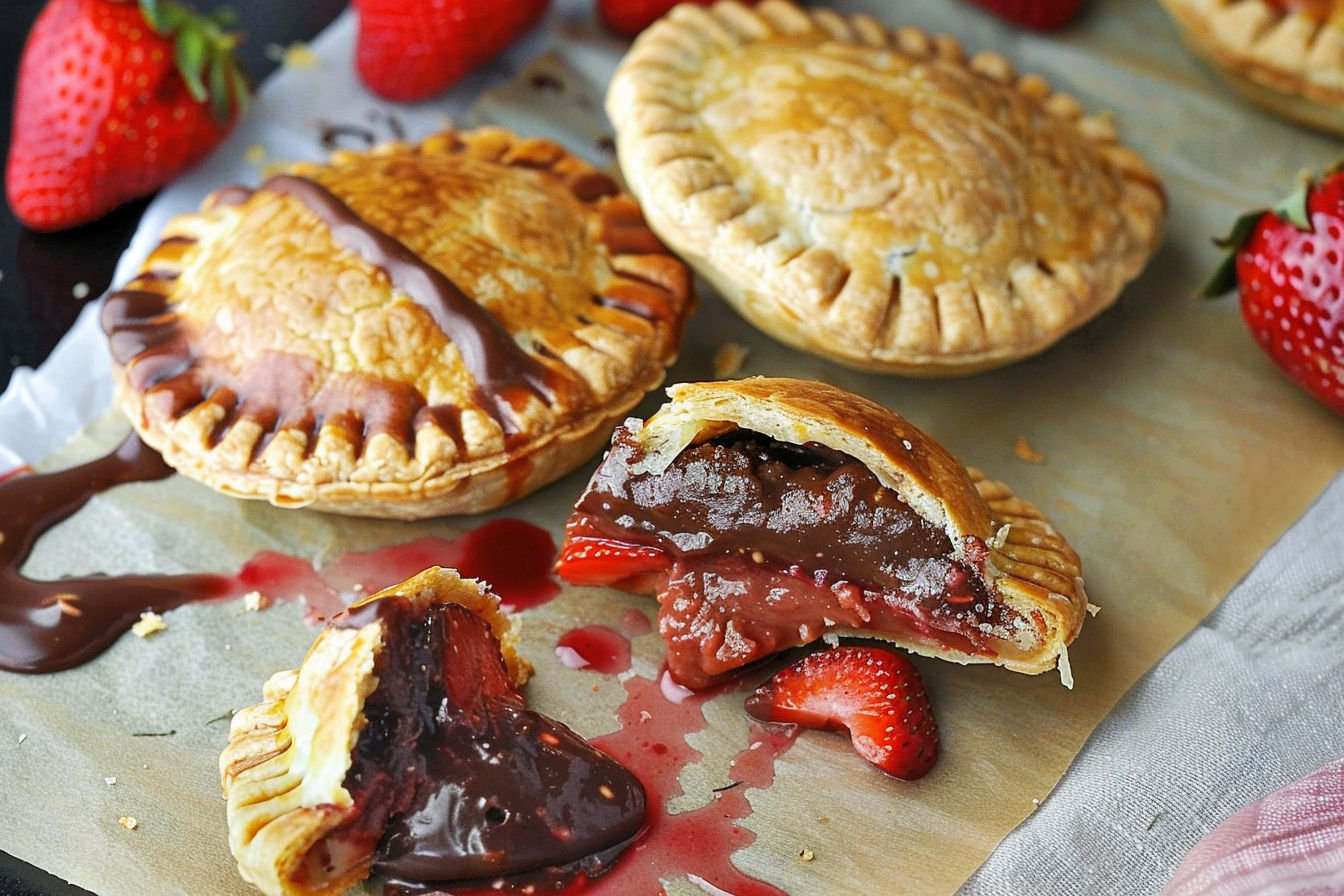 Strawberry Nutella Hand Pies