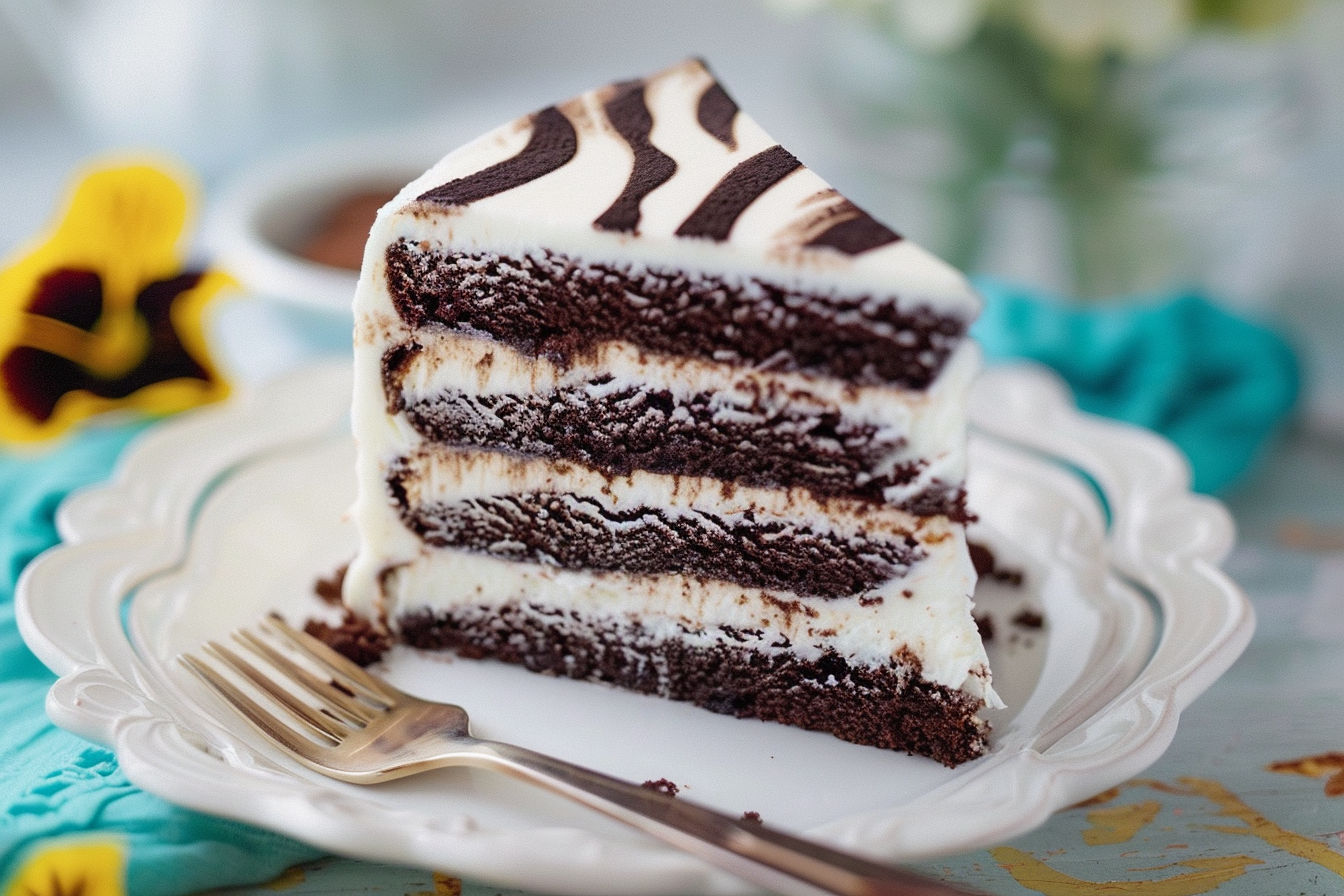 zebra cake