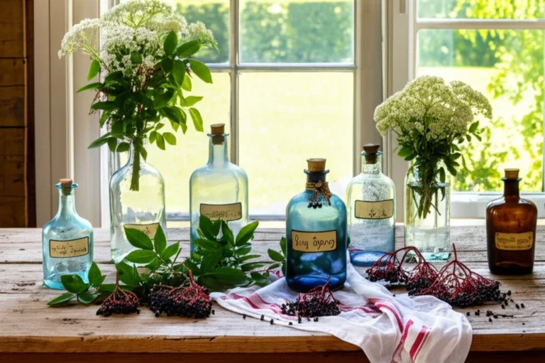 Easy French Elderberry Bug Spray Recipe : A Fun DIY